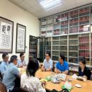 Khoa Văn học và Ngôn ngữ học tiếp đón và làm việc với PGS.TS Nguyễn Tuấn Cường 