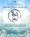 Workshop Quốc ngữ - Calligraphy - 